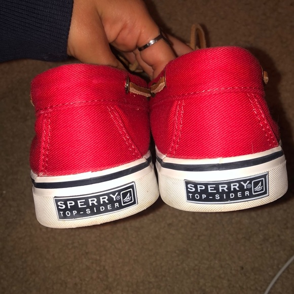 Red Sperrys - Picture 3 of 3